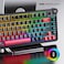 لوحة مفاتيح الألعاب اللاسلكية ثلاثية الأوضاع RGB من Cybeart Nighthawk 75 - إصدار مميز