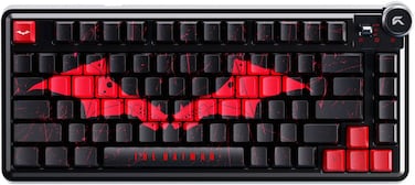 لوحة مفاتيح الألعاب اللاسلكية ثلاثية الأوضاع RGB من Cybeart Nighthawk 75 - The Batman - TKL