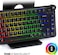 لوحة مفاتيح الألعاب السلكية Cybeart Nighthawk 75 Lite - TKL RGB - أسود