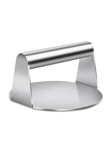 Stainless Steel Burger Press, Professional Griddle Accessories Kit for Flat Top Grill, Hamburger Patty Maker and Squeeze Grease