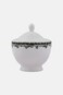 Mucho Flower Sugar Bowl 300Ml, White