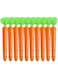 SOLDOUT Food Bag Sealing Clips Cute Carrot Kitchen Fresh Keeping Organizer Sealing Tongs Fridge Storage Bread Snack Bag Clamps (Pack of 10)