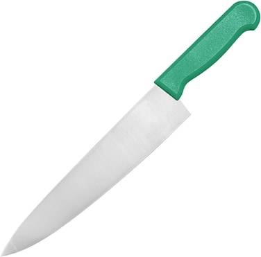Master 10 Inch Stainless Steel Professional Chef Knife (Green)
