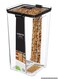 Tritan Ultra Square 4L, stackable container, comes with clear finish, durable and shatter proof. Is dishwasher safe and BPA Free.