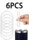 Pcs 20 oz Replacement Rubber Lid Seals O Shaped Resealable Lid Gaskets for 10, 12, 16 and 20 Ounce Insulated Stainless Steel Tumblers (White)