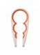 Jar opener off white bright orange 21 cm