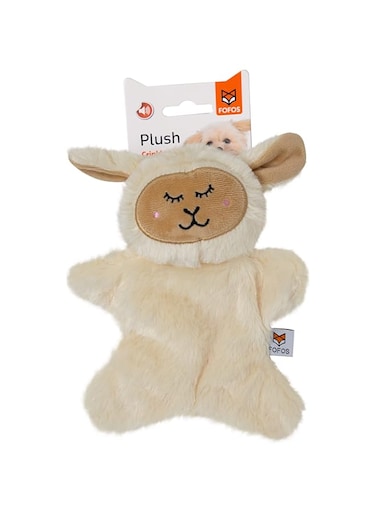 BarkButler FOFOS Glove Plush Sheep Dog Toy