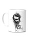 Styles Joker Why So Serious Pencil Sketch Mug White/Black 10cm