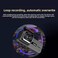 Dual Dash Camera 2K Front + 1K Rear WiFi Car DVR with G-Sensor, Night Vision &amp; Loop Recording