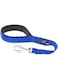 Ferplast Daytona gm 25/45 Short Nylon Dog Lead With Soft Padding And Hygienic Bag Holder Color - Blue, Dimension - 25mm X L 45cm