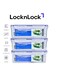 1L Rectangle Airtight Food Storage PACK OF 3 - BPA-Free, Microwave, Freezer, and Dishwasher Safe