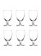 6 Piece Classic Banquet Goblet Glass Set, 310ml Capacity - Clear