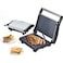 2-in-1 Non-Stick Panini Press &amp; Sandwich Maker - 750W Quick Heating with Cool-Touch Handle