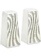 Linkage Stainless Steel Orient Salt And Pepper Set - Silver, H4711128