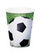 Creative Converting Sports Fanatic Soccer Cups Hot/Cold 9 Oz