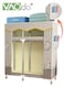 Portable Closet Wardrobe Closet for Hanging Clothes with 2 Hanging Rods Clothes Storage Organizer for Extra Sturdy Quick and Easy to Assembly Dust-proof Simple Wardrobe Width 123CM
