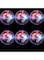 NALACAL 6 Pieces Ghost Hunting Cat Ball Activated Cat Toy Ball Motion LED Light Cat Balls Motion Cat Dog Interactive Toys Pet Glowing Mini Running Exercise Ball Toys for Animals Activity