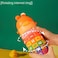 Mobcos Kids Math's Learning Water Bottle - Stainless Steel, Vacuum Insulated, Leak Proof with Straw &amp; Strap, BPA Free and Portable 430ml (Green)