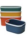 4Pcs Storage Baskets Storage Boxes Bathroom Kitchen Storage Organizers Container Box Baskets