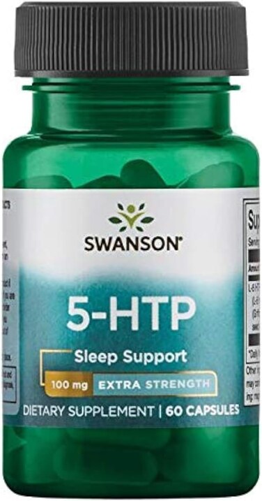 سوانسون 5-HTP 100 ملغ 60 كبسولة