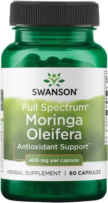 Swanson Moringa Oleifera, 400mg - 60 caps
