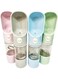 Conveniently Portable Dog Walking Water Bottle with Integrated Food Storage Compartment, Perfect for Hydrating Cats and Puppies on the Go (Multicolour)