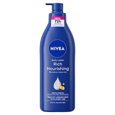 NIVEA Body Lotion, Dry to Very Dry Skin, Rich Nourishing, 400ml