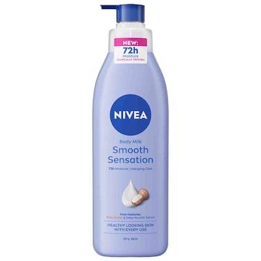 NIVEA Body Lotion, Dry Skin, Shea Smooth, Deep Moisture Serum, 400ml
