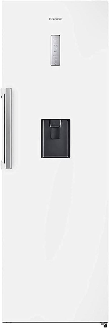 Hisense Upright Fridge RL484N4WWU, NoFrost, Single Door, Touch Led Display, Holiday Function, Metal Cooling. Color White. RL484N4WWU