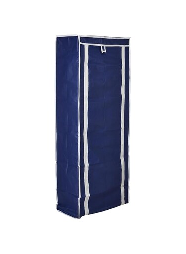 Happer Premium 9-Tiers Shoe Rack / Multipurpose Storage With Dustproof Cover, (Blue)