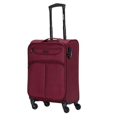 VIPTOUR Lightweight Single Fabric Luggage With 4 Spinner Wheels 20 Inch