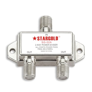 موزع طاقة ستارجولد ثنائي الاتجاه، موزع إشارة بدقة عالية كاملة 1080 بكسل، SG-02A