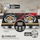 STARLIFE Gas Stove 2 Burners Glass Stove Auto Ignition Table Top Cooker, SL-1110