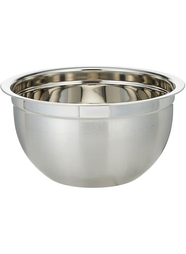 RAJ STAINLESS STEEL GERMAN MIXING BOWL, 26 CM , SGMB26, Mixing Bowl , Baking Bowl ,Storage Bowl , Baking &amp; Marinating Bowl