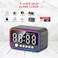 Multifunction LED Alarm Clock with FM Radio, Bluetooth Speaker, AUX, TF Card &amp; Temperature Display