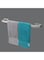 Vanloory Bathroom Towel Bar Self Adhesive, No Drilling Towel Rack Easy to Install, Hand Towel Holder Made of Premium Stainless Steel Sticky on Hand Towel Hanger for Kitchen, Toilet.(24IN, Brushed)