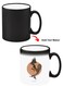 Color Changing Heat Sensitive Ceramic Mug, Image Revealed When HOT Liquid is Added! Pisces