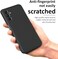 Case for Samsung Galaxy M13 4G / Galaxy F13 Slim Ultra Soft Rubberised Back Cover Matte Silicone Flexible Camera Protection Back Case Galaxy M13 4G / Galaxy F13- Black