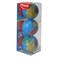 Maped Globe Pattern Pencil Sharpener 3 PCS