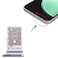 For Samsung Galaxy S23 FE SM-S711B SIM + SIM Card Tray - Silver