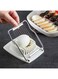 1-Pack Stainless Steel Egg Slicer with Plastic Handle - Manual Handheld Kitchen Tool for Precise Slicing of Eggs, Fruits &amp; Vegetables - Durable &amp; Easy-Clean Design for Home &amp; Restaurant Use, Restaurant Kitchenware   Manual Egg Slicer   Durable Plastic Handle, Egg Slicer for Hard Boiled Eggs