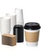 Fit Meal Prep 50 Pack 8 oz Disposable Coffee Cups with Lids, Sleeves and Stirrers, Leak-Proof To Go Coffee Cups with Lids, Durable Paper Cups for Hot Beverage, Home, Office, Party