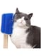 amiciCare Cat Massage Brush, Corner Mount Self Grooming Cat Comb with Catnip