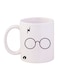Durable Heat-resistant Thick Wall Designed Ergonomic Handled Harry Potter Printed Mug White/Black
