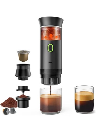 3-in-1 Espresso Coffee Machine with Fast Brewing Technology