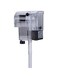 TERRIFI Ultra Quiet Aquarium Hang on Filter (66GPH 3W), Small Fish Tank Filter for 2 to 8 Gallons Fish Tank