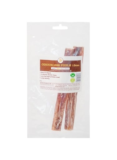 Jr Pet Products Odourless 15cm Pizzle Pk2