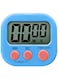 cooking timer, large numbers, loud alarm, magnetic stand, baking cooking timer, blue