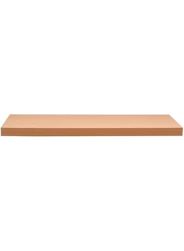 FEELINGS Wall Shelf, Floating Rectangle, 60cm (BEIGE)