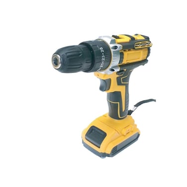21V Cordless Drill Set with Lithium Battery, Tool Kit Case and Multi-Purpose Accessories